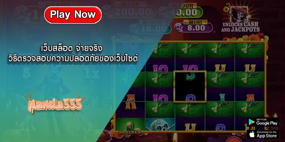 เว็บสล็อต จ่ายจริง วิธีตรวจสอบความปลอดภัยของเว็บไซต์