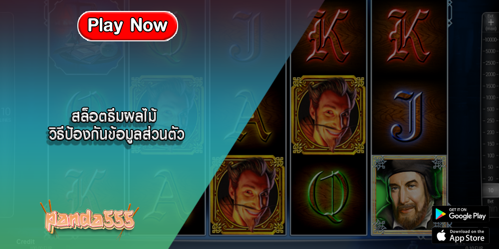 สล็อตธีมผลไม้ วิธีป้องกันข้อมูลส่วนตัว