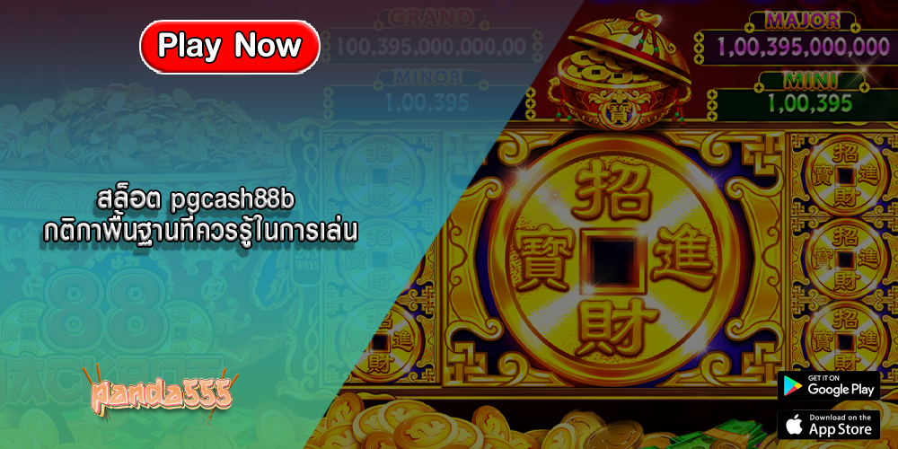 สล็อต pgcash88b กติกาพื้นฐานที่ควรรู้ในการเล่น