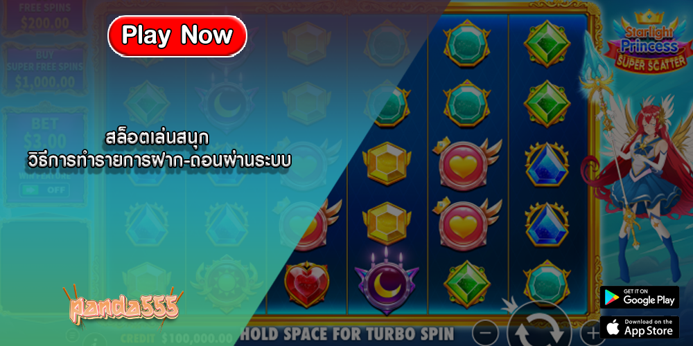 สล็อตเล่นสนุก วิธีการทำรายการฝาก-ถอนผ่านระบบออโต้